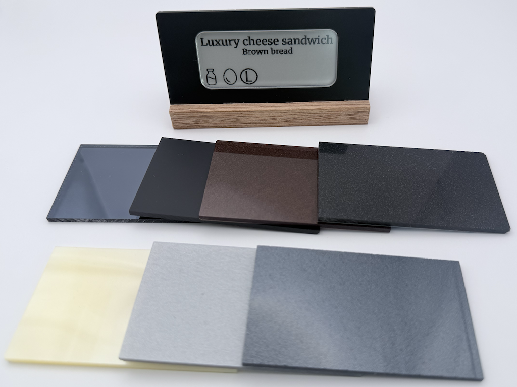 Sample box hout